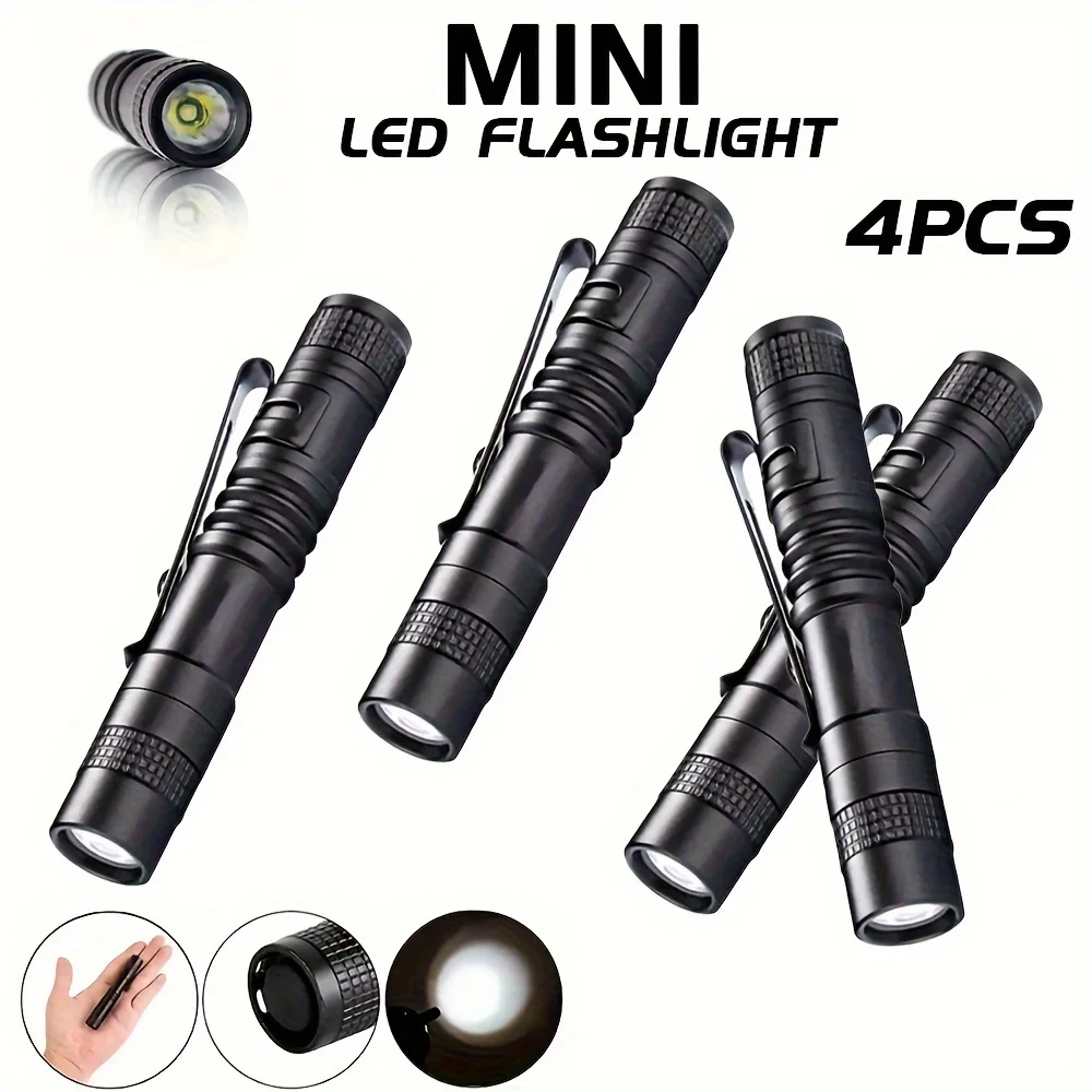 Outdoor Adventure Trips - 1-4 قطعة قلم LED صغير محمول