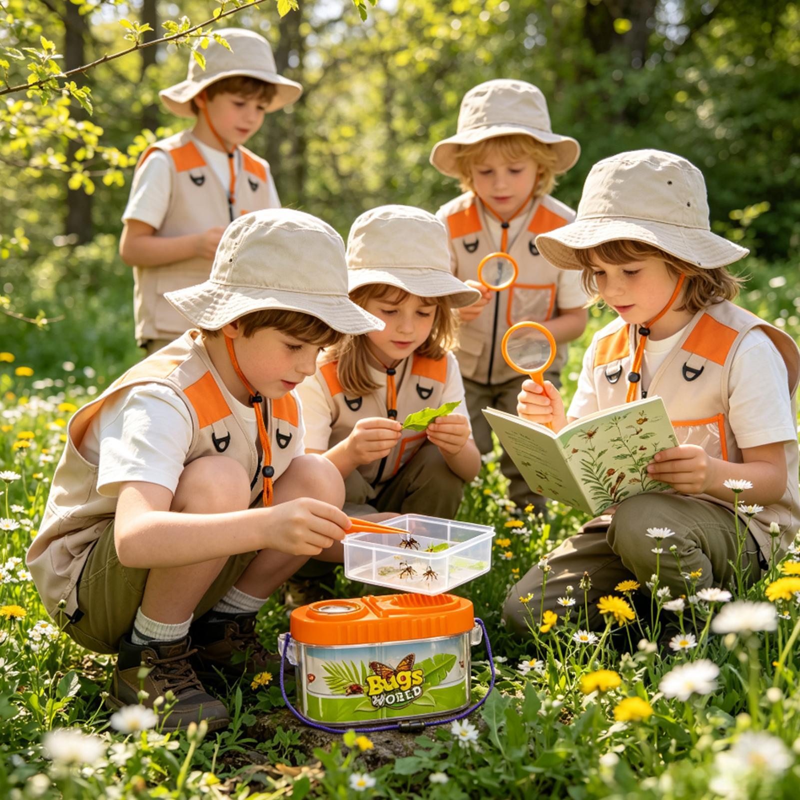 مجموعة مغامرات للأطفال مع قبعة - مراجعة Outdoor Adventure Kit For Kids وسعره